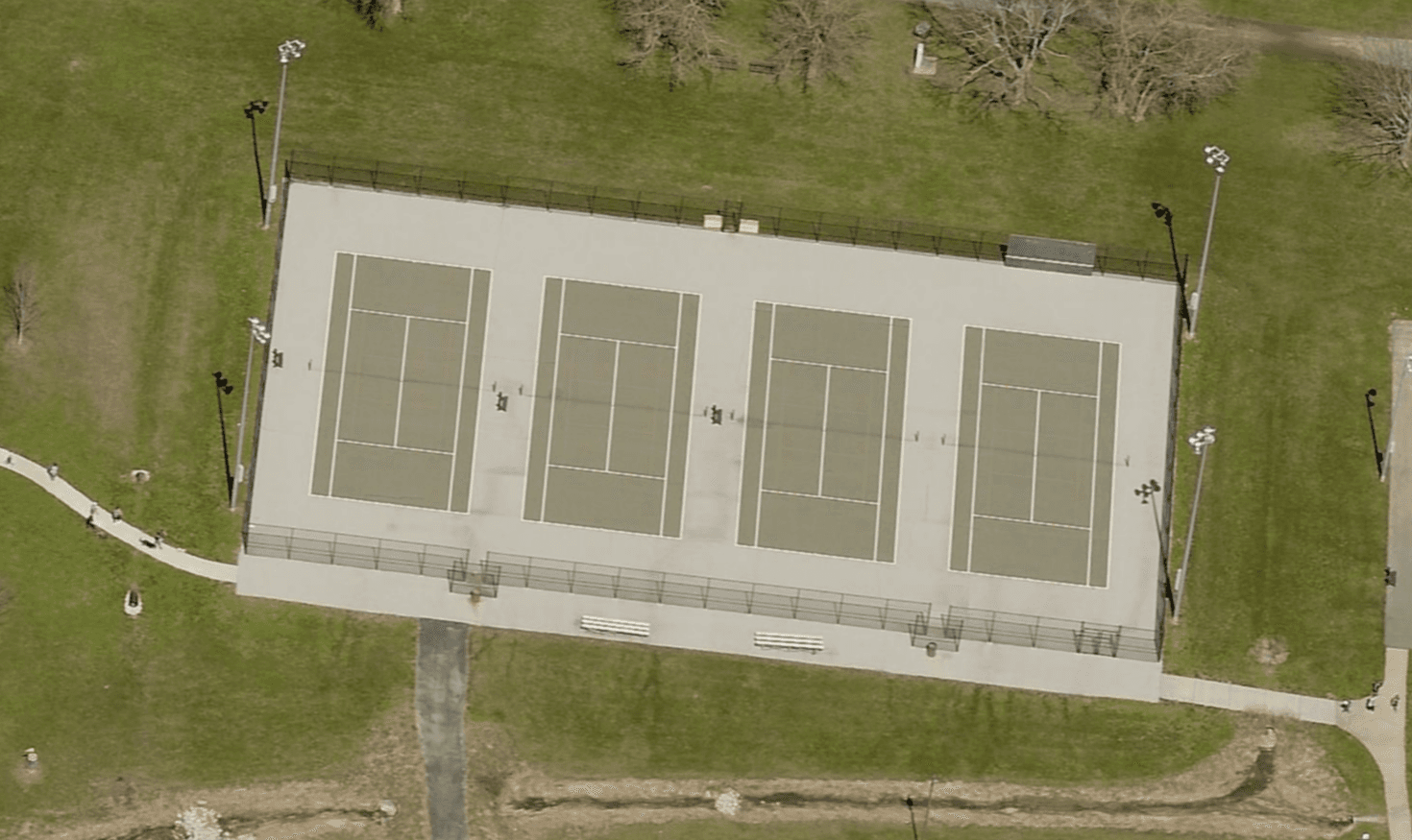 Raymore Recreation Park pickleball courts
