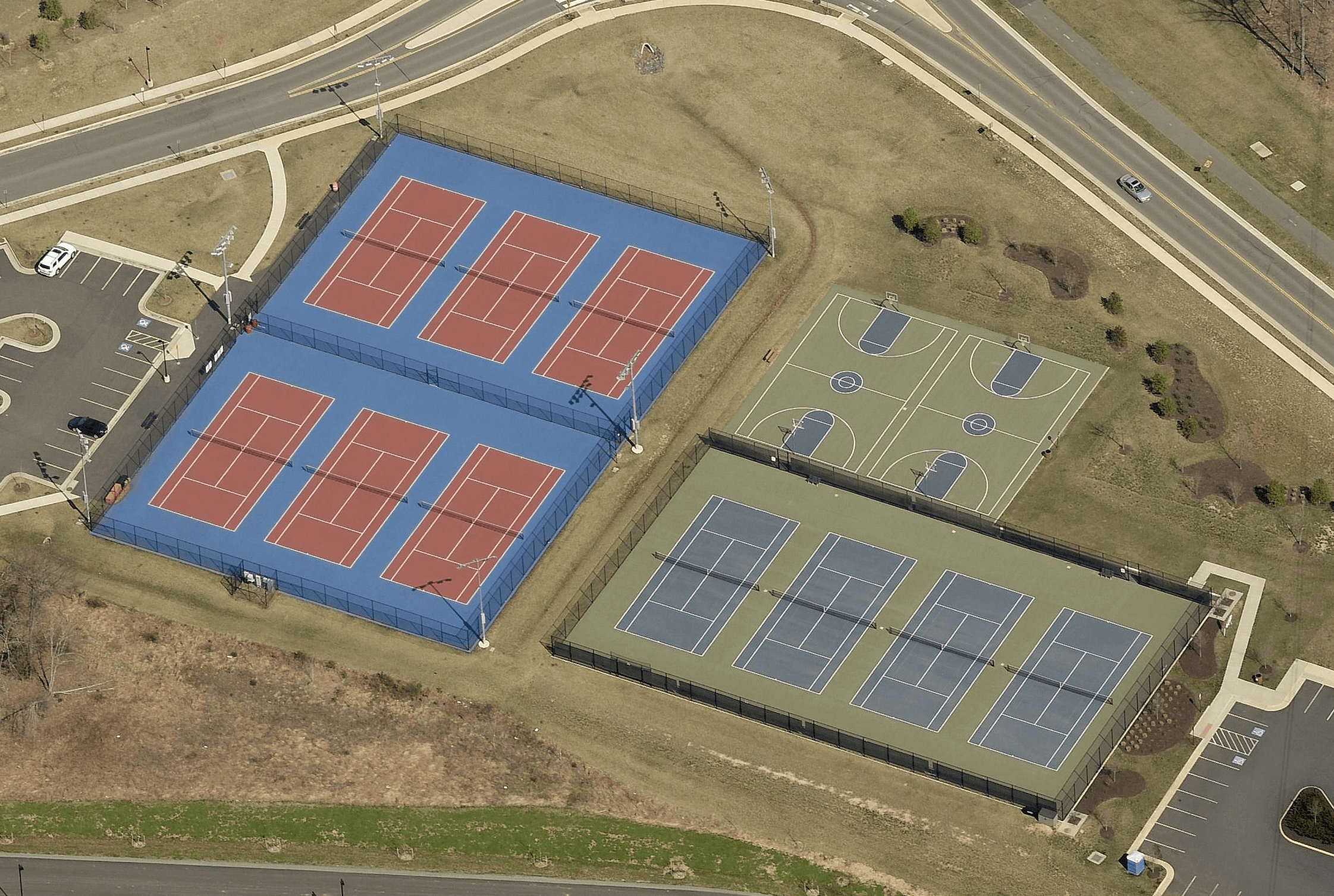 Hal and Berni Hanson Regional Park pickleball courts