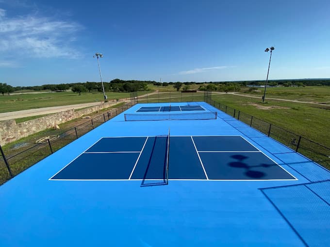 The Hideout Golf Club and Resort pickleball courts