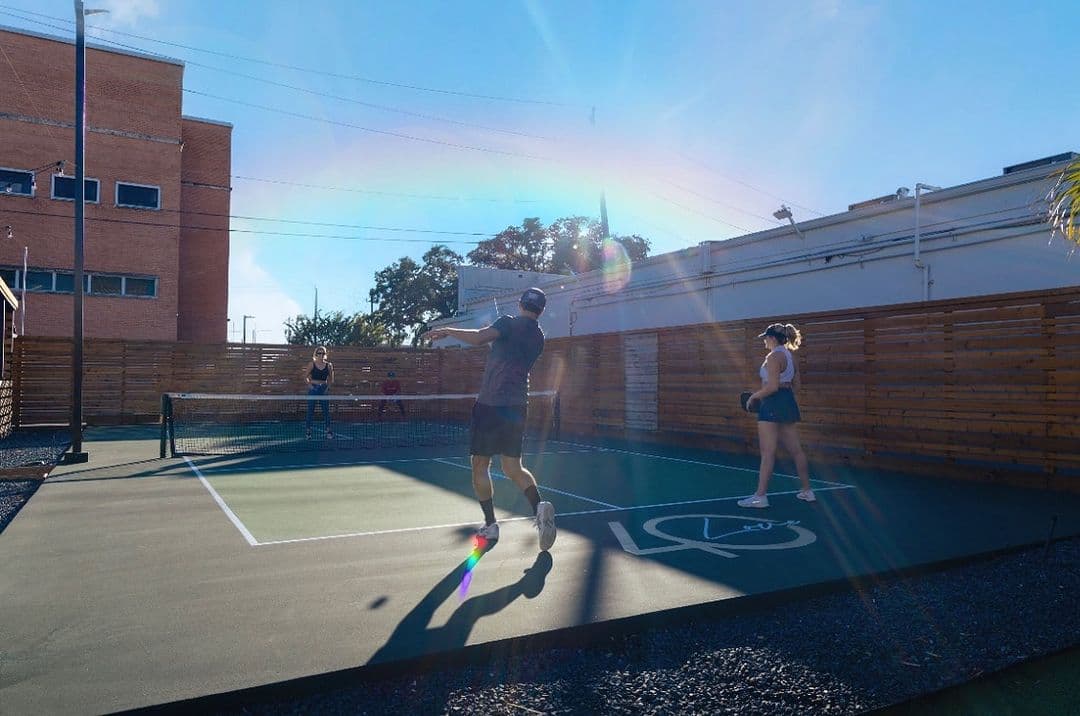 40 ALL pickleball courts