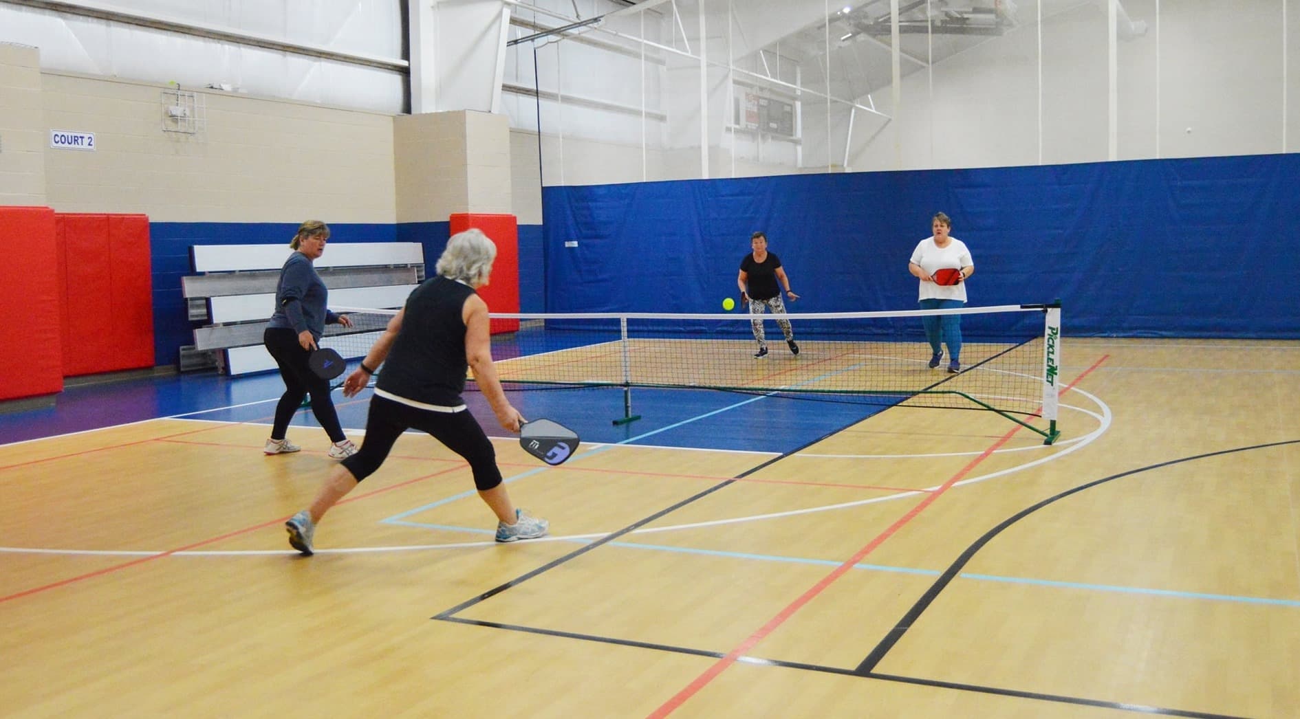Cane Creek Gymnasium pickleball courts