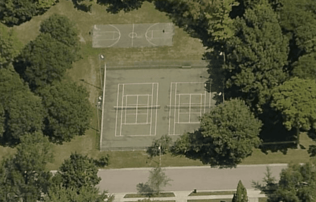 Linwood Park pickleball courts