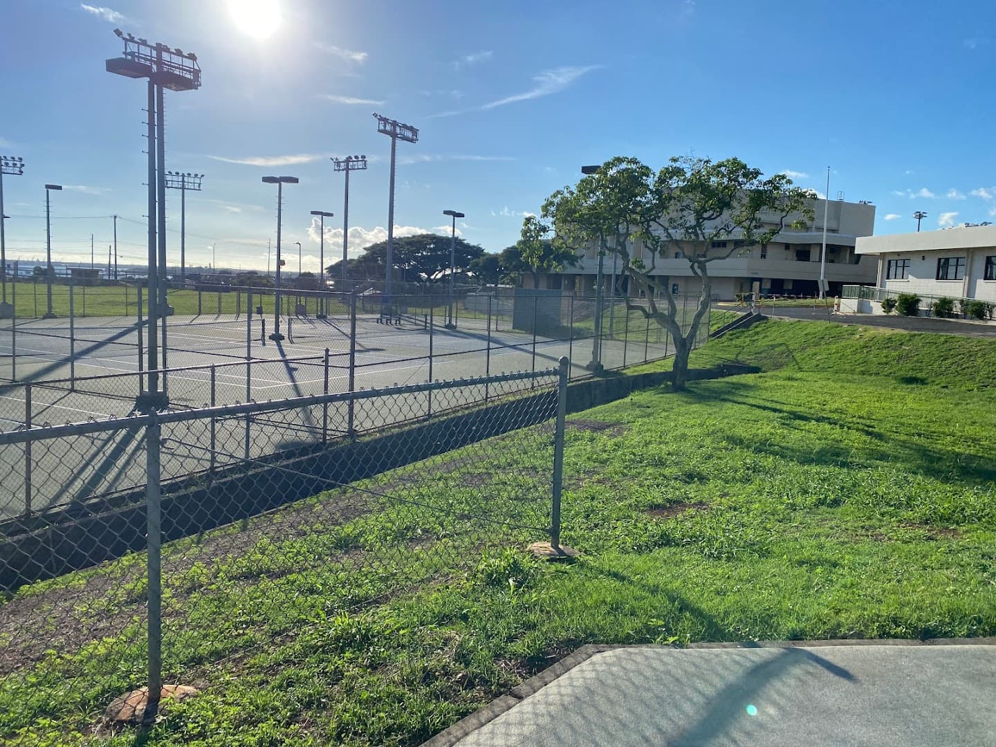 ‘Aiea District Park pickleball courts