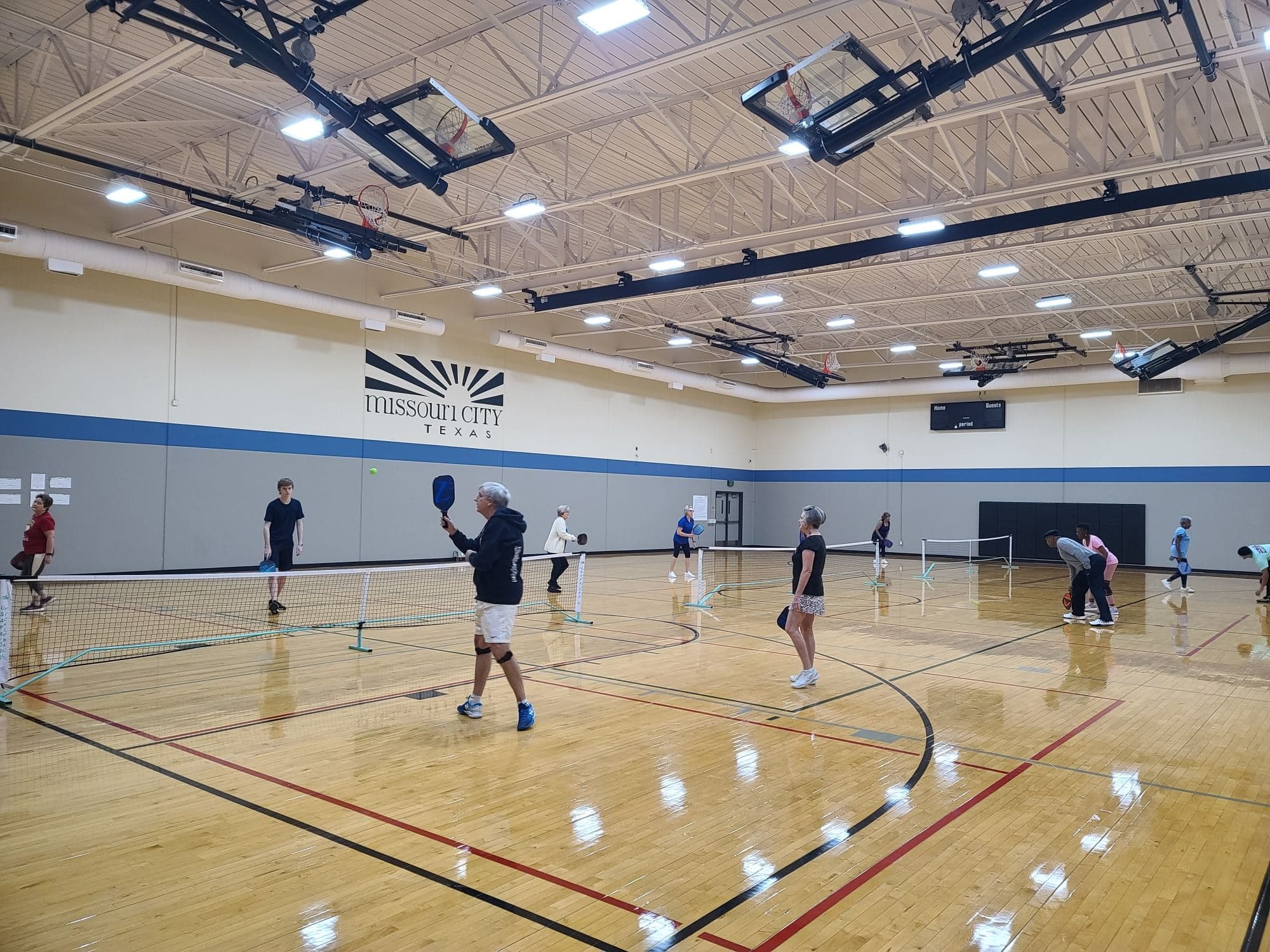 Missouri City Recreation and Tennis Center pickleball courts