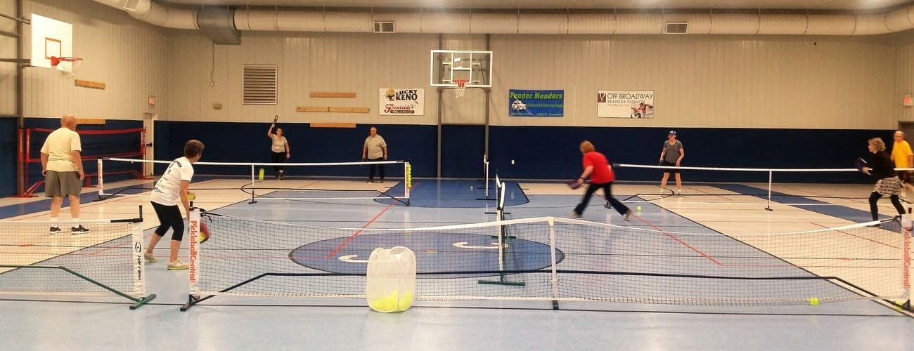 Carpenter Center pickleball courts
