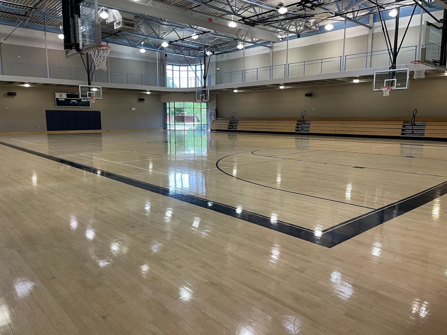 Farmers Branch Community Recreation Center pickleball courts