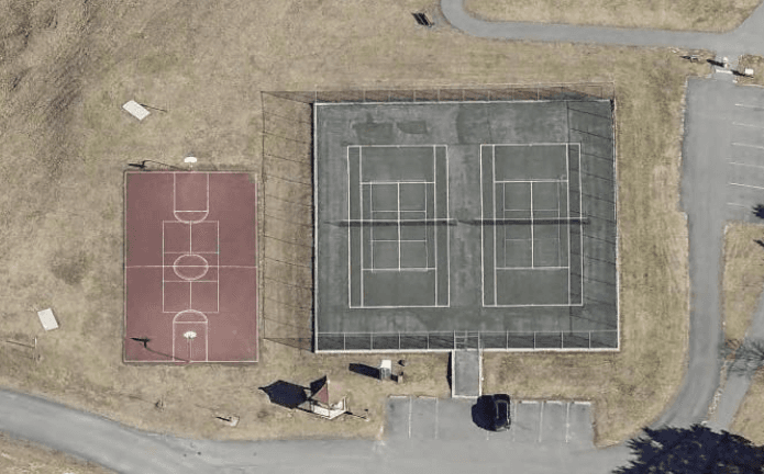Shenandoah County Park pickleball courts