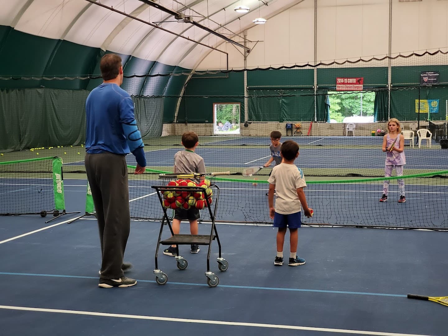 Brown Billone Club pickleball courts