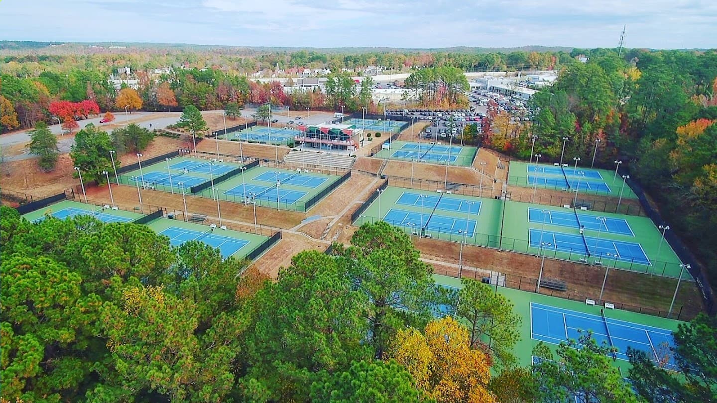 John Drew Smith Tennis Center pickleball courts