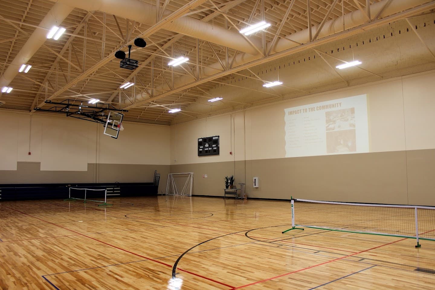Veterans Memorial Coliseum pickleball courts