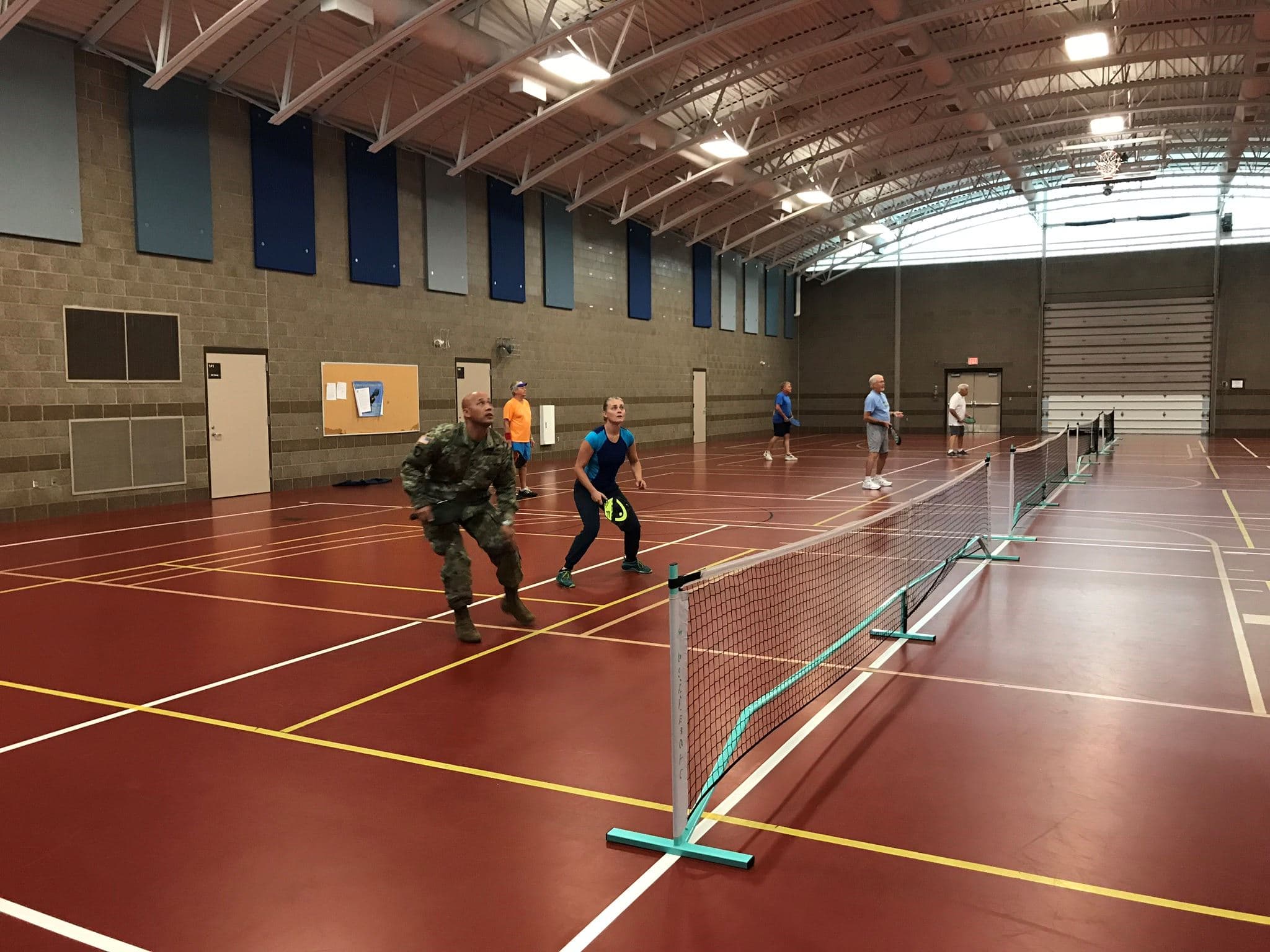 Veterans Memorial Community Center pickleball courts