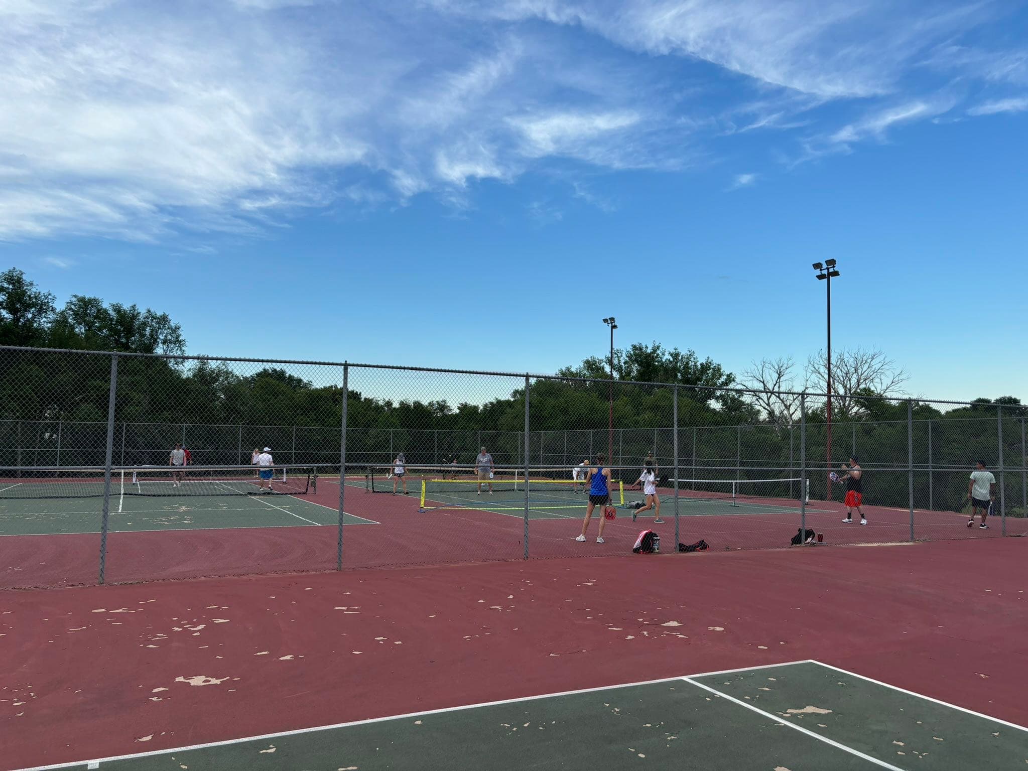 Beaver Tennis Courts pickleball courts