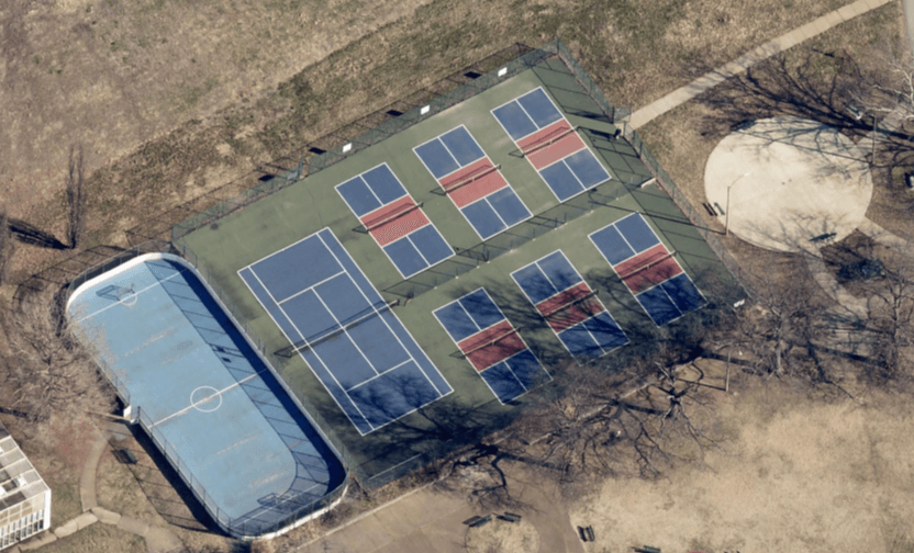 Tilles Park pickleball courts