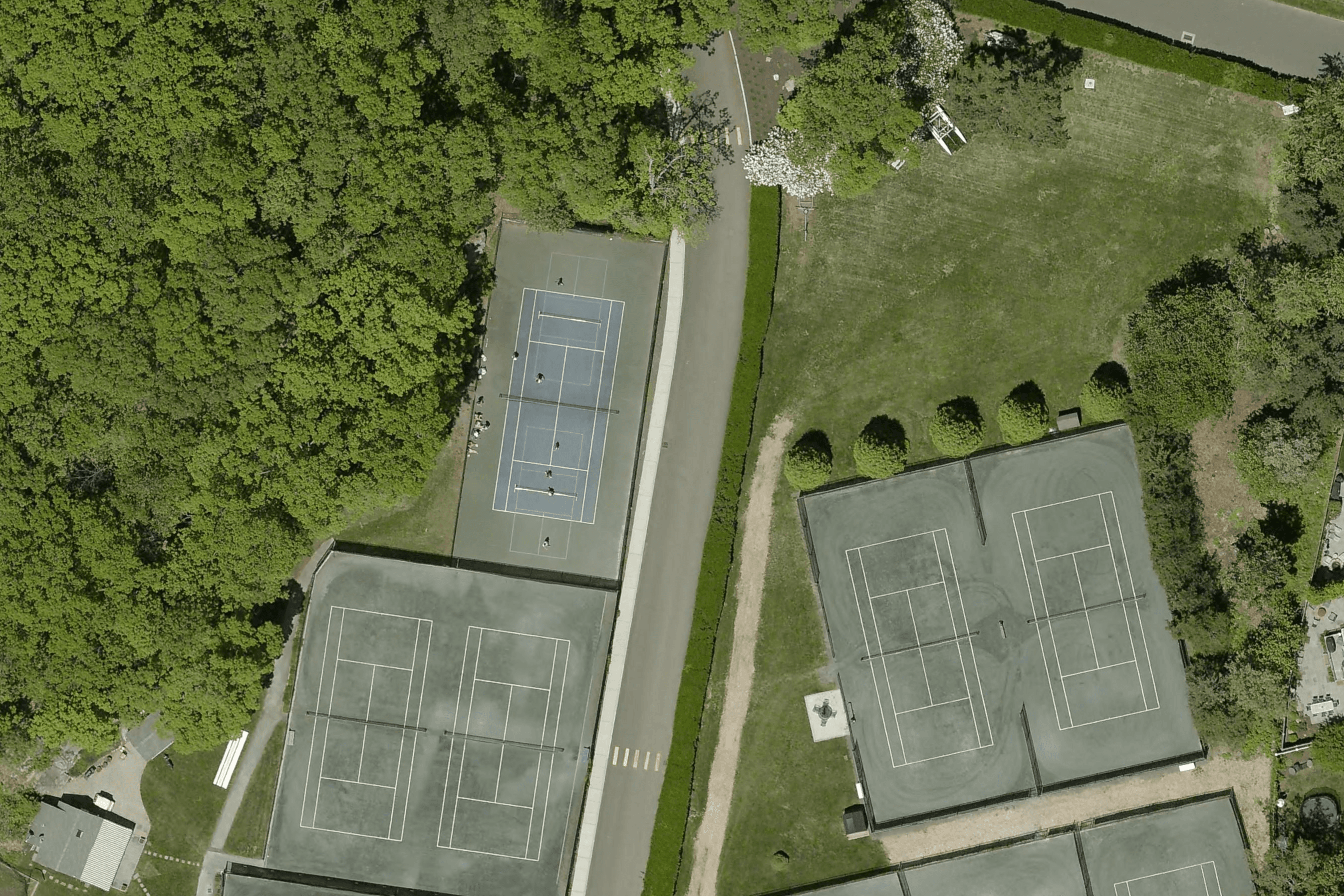 Rowayton Tennis Association pickleball courts