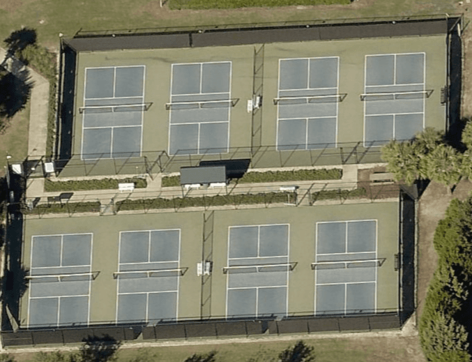 Country Club East pickleball courts