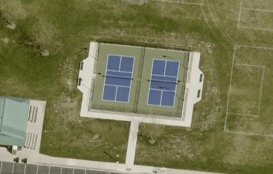 Mountain View Park pickleball courts