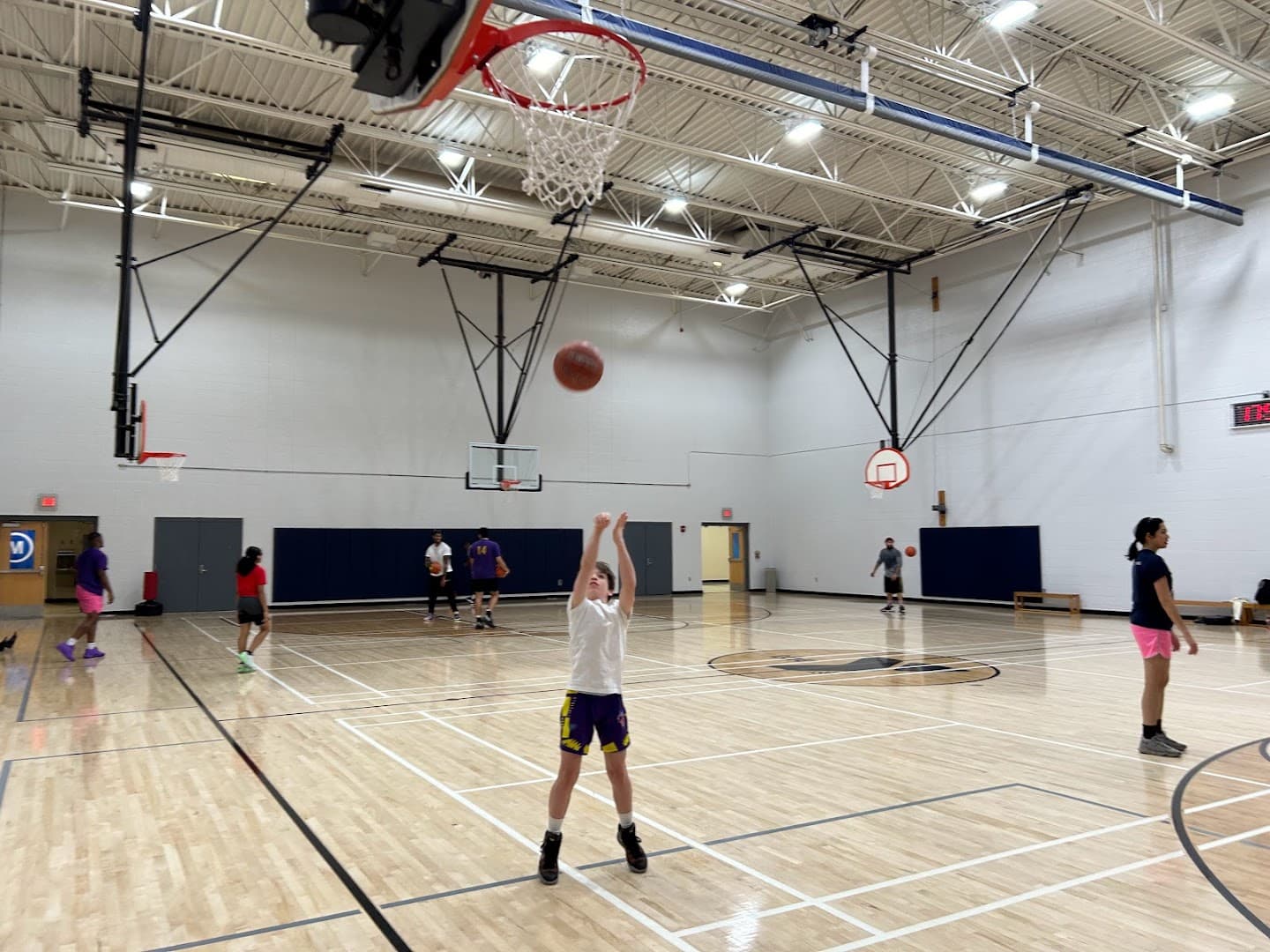 Victory Family YMCA pickleball courts