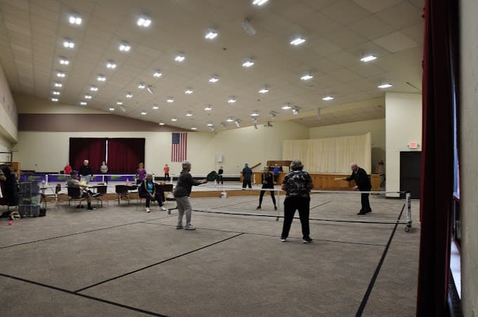 Evergreen Commons pickleball courts