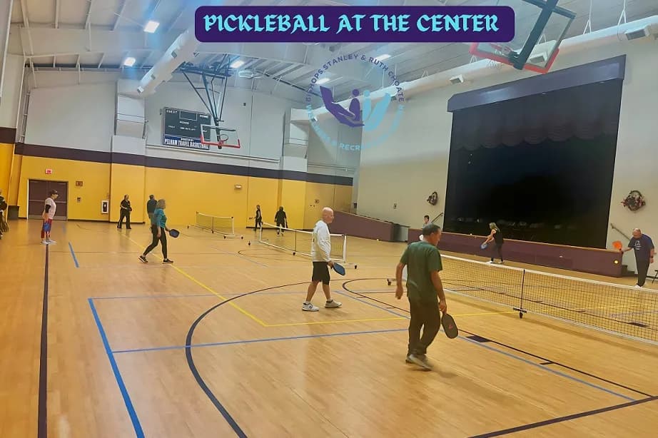 BSRC Wellness and Rec Center pickleball courts