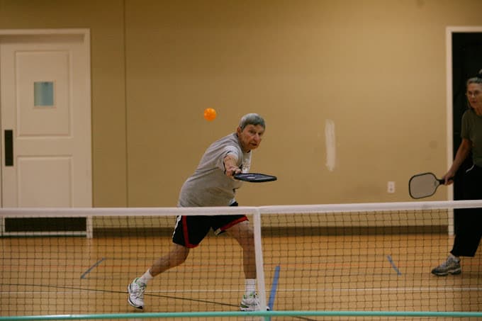Life Senior Services at Southminster pickleball courts