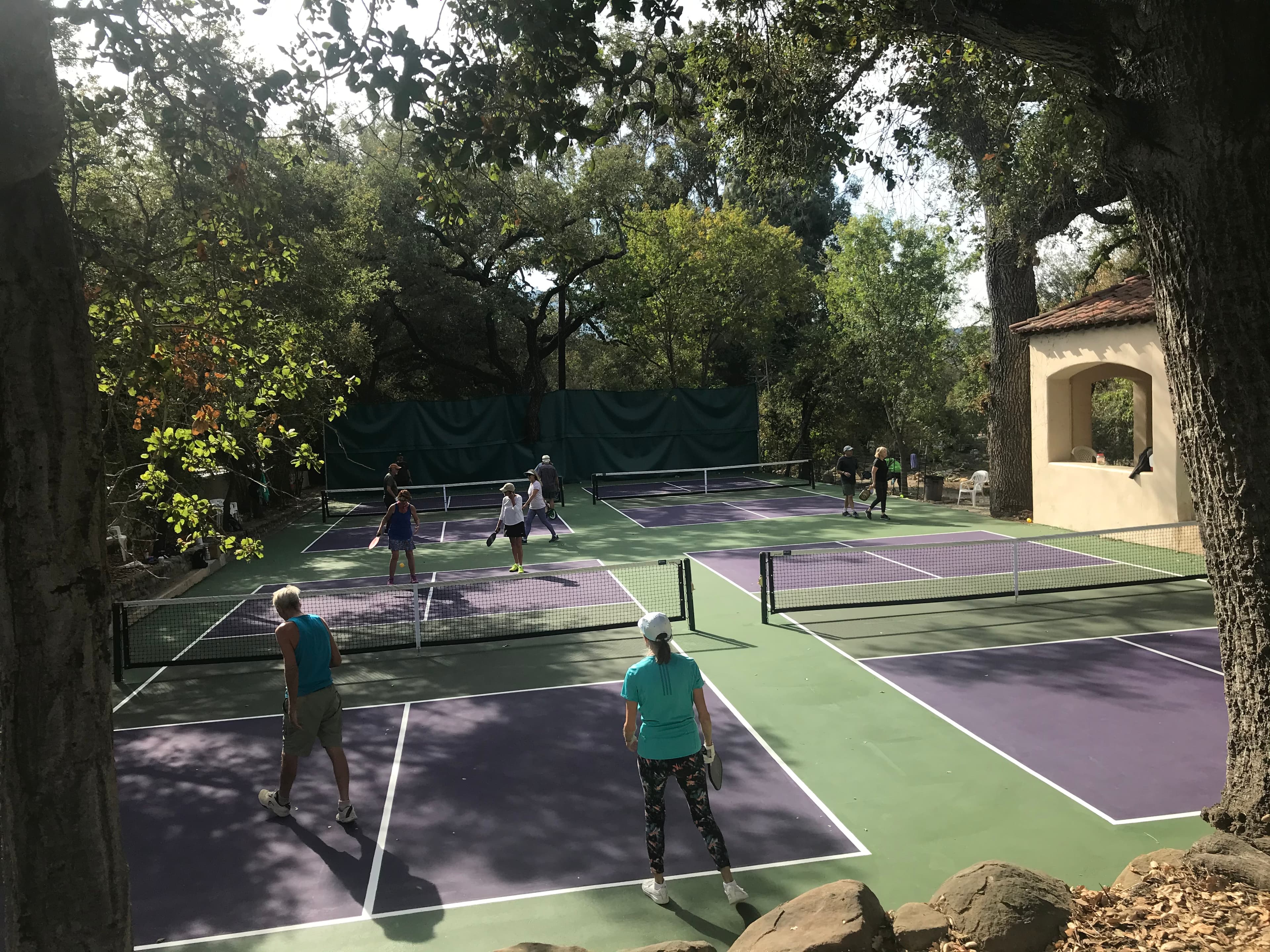 City Hall Grounds pickleball courts