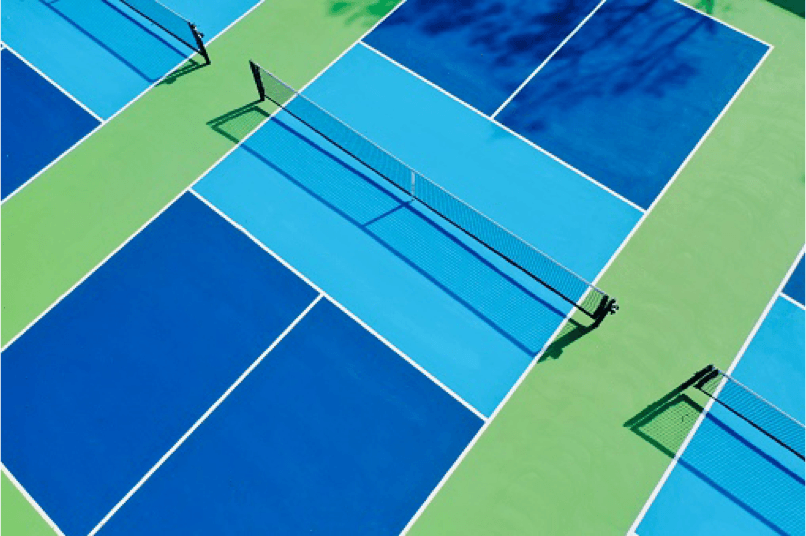 Lawndale Club pickleball courts