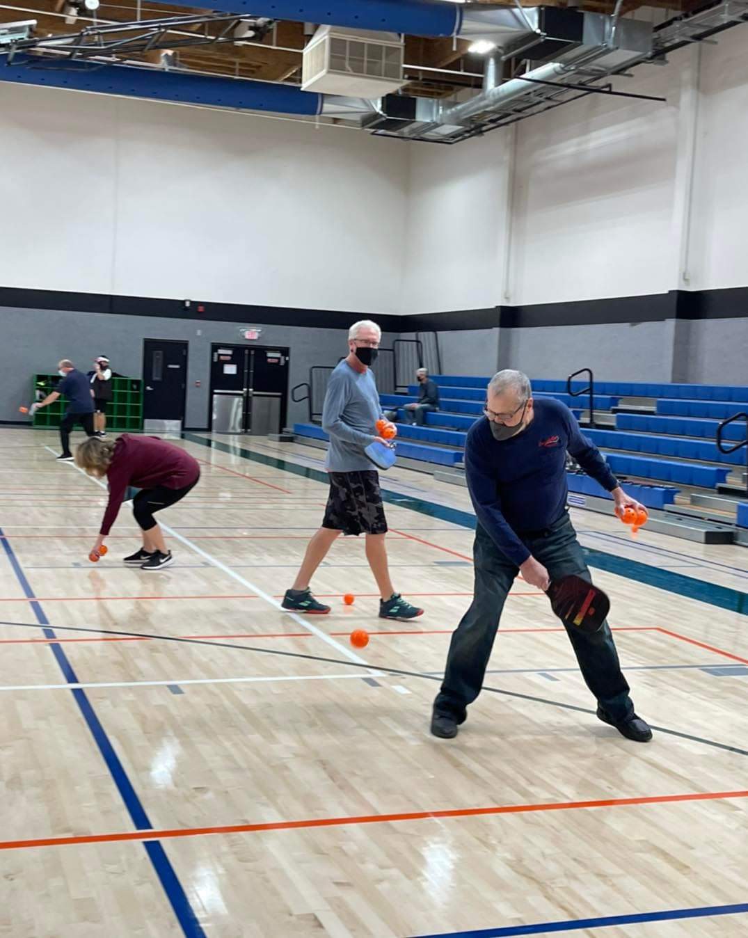 El Dorado Hills Community District Gym pickleball courts