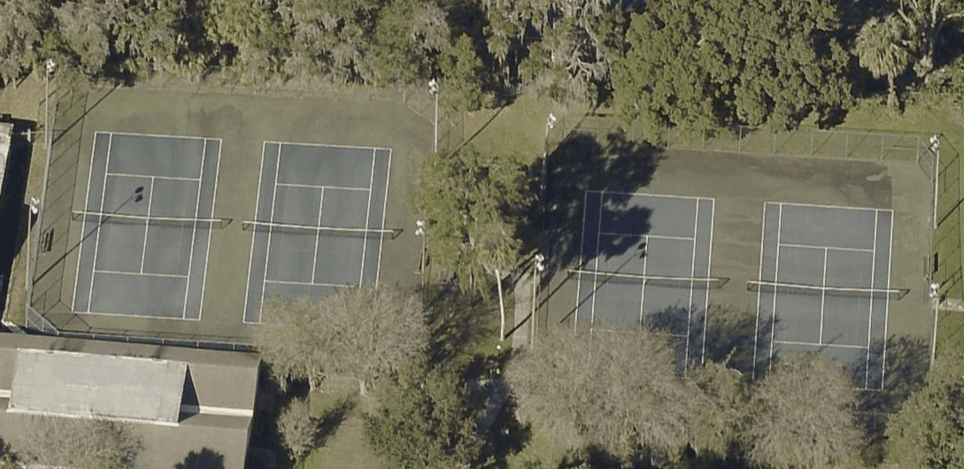 Hernando Park pickleball courts