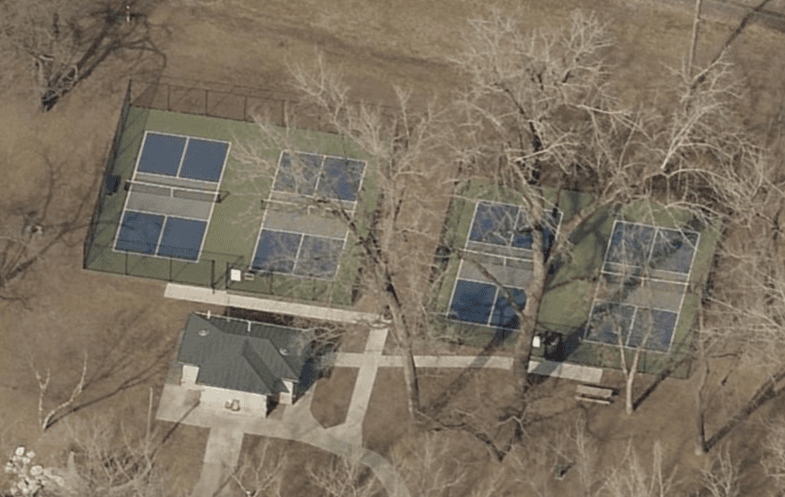 English Landing Park pickleball courts