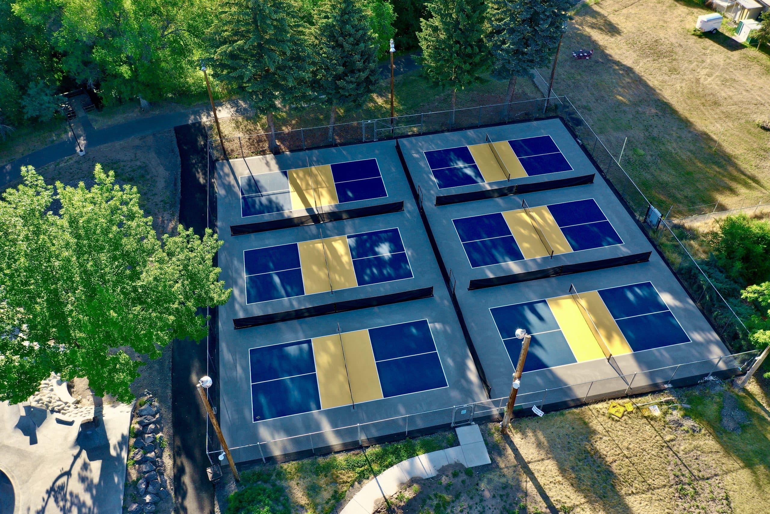 Ochoco Creek Park pickleball courts