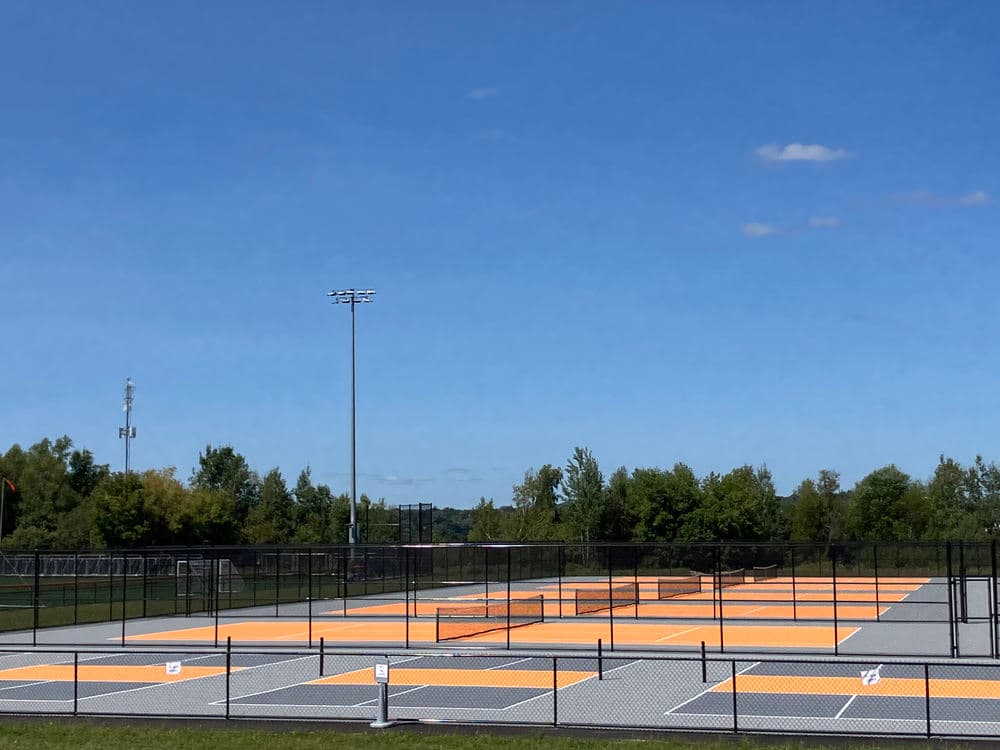 Brewer Athletics Heddericg Field Courts pickleball courts
