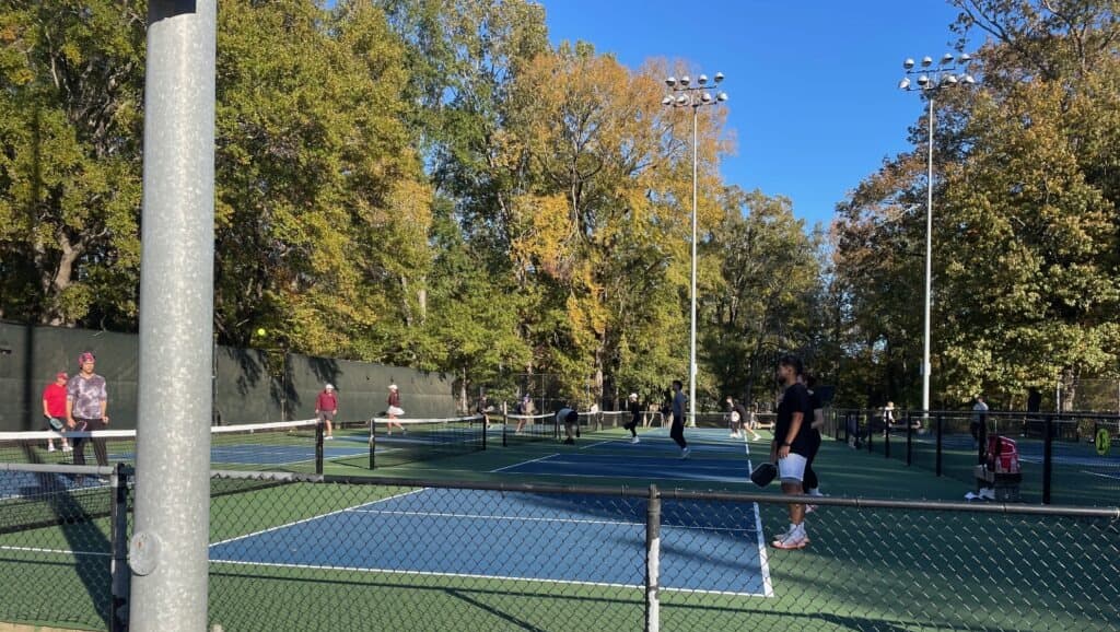 Parham Bridges Tennis Center pickleball courts