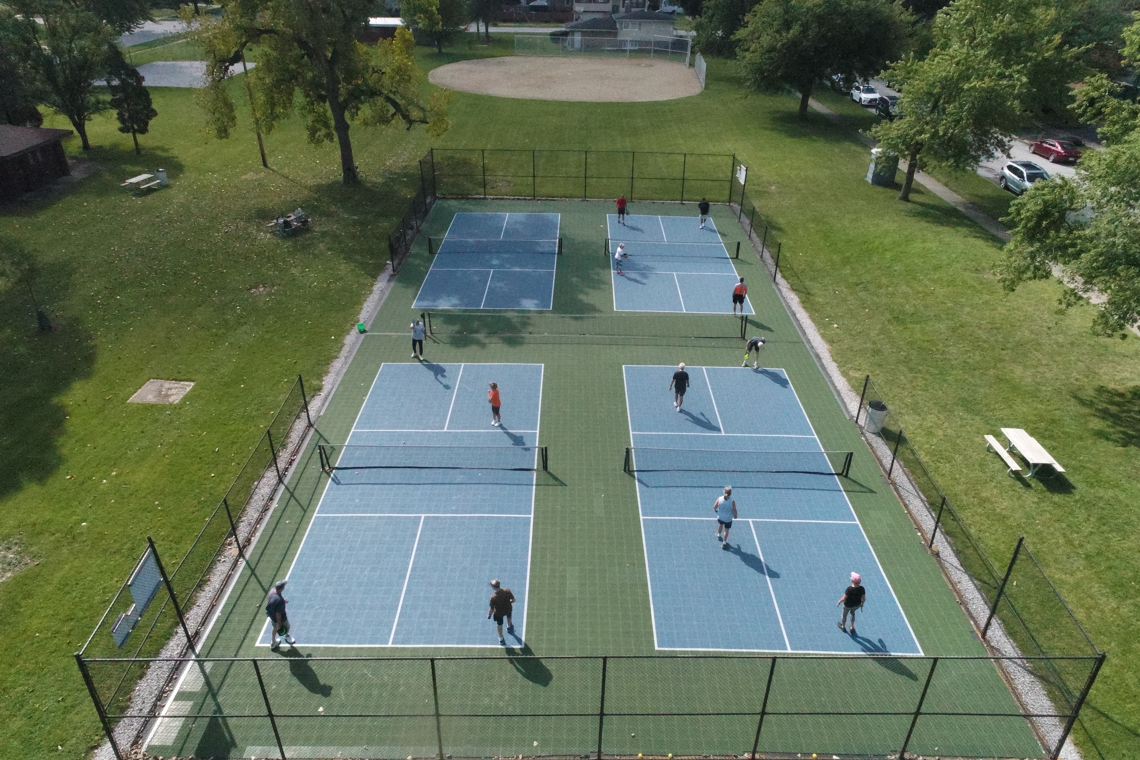 Copper Mugger's Park pickleball courts