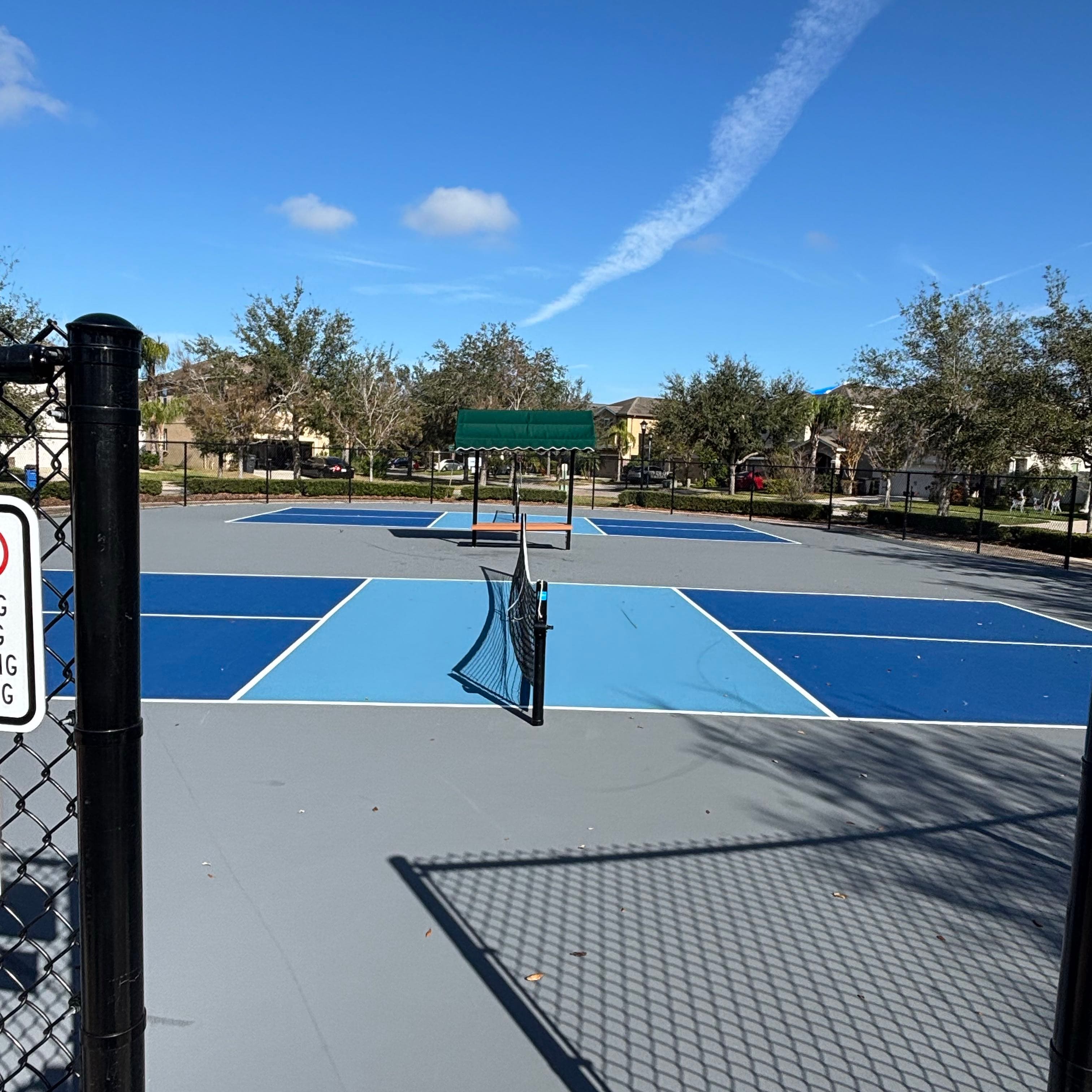 Cypress Creek pickleball courts