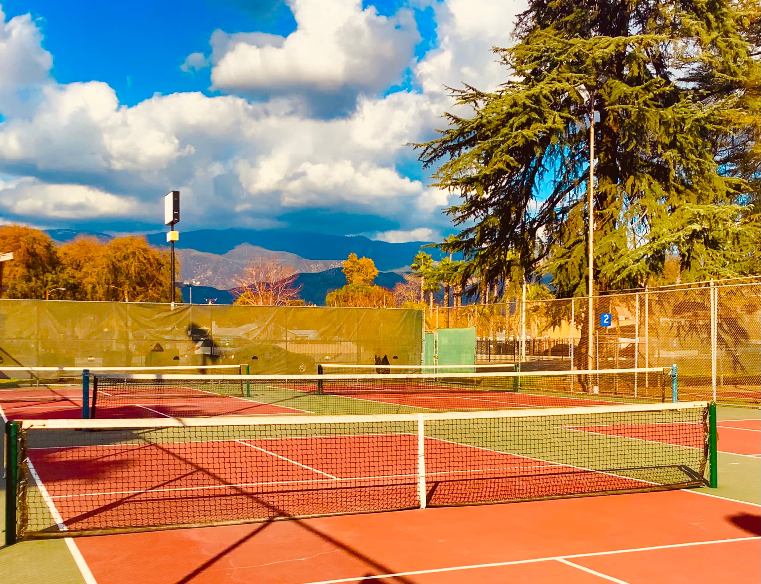Perris Hill Park pickleball courts