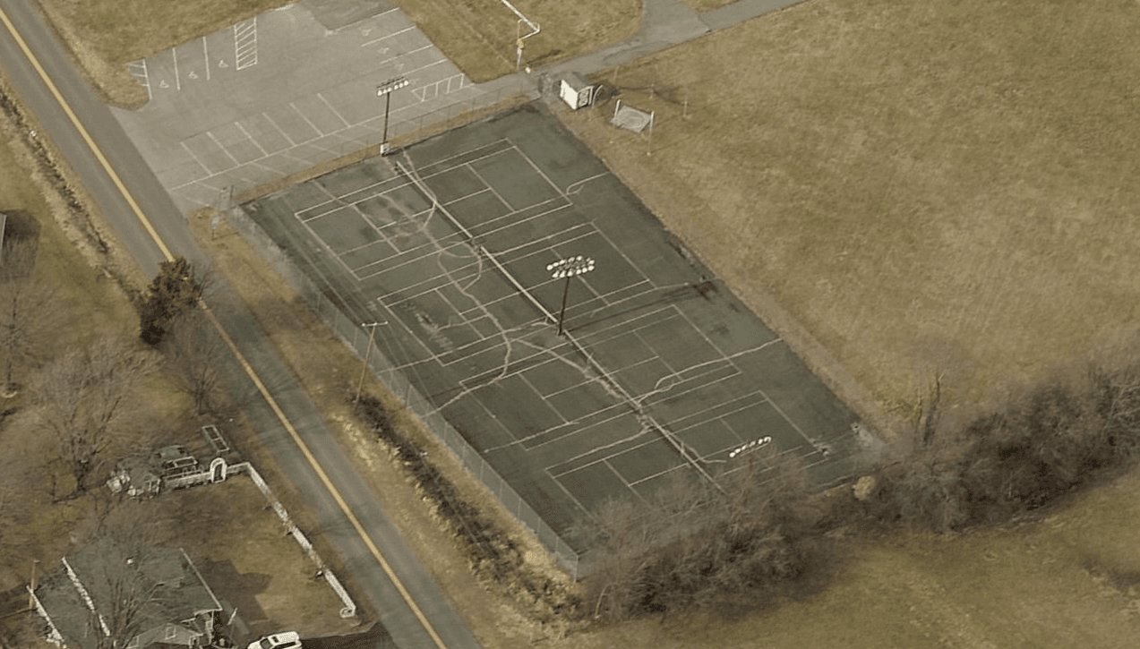 Northside High School pickleball courts
