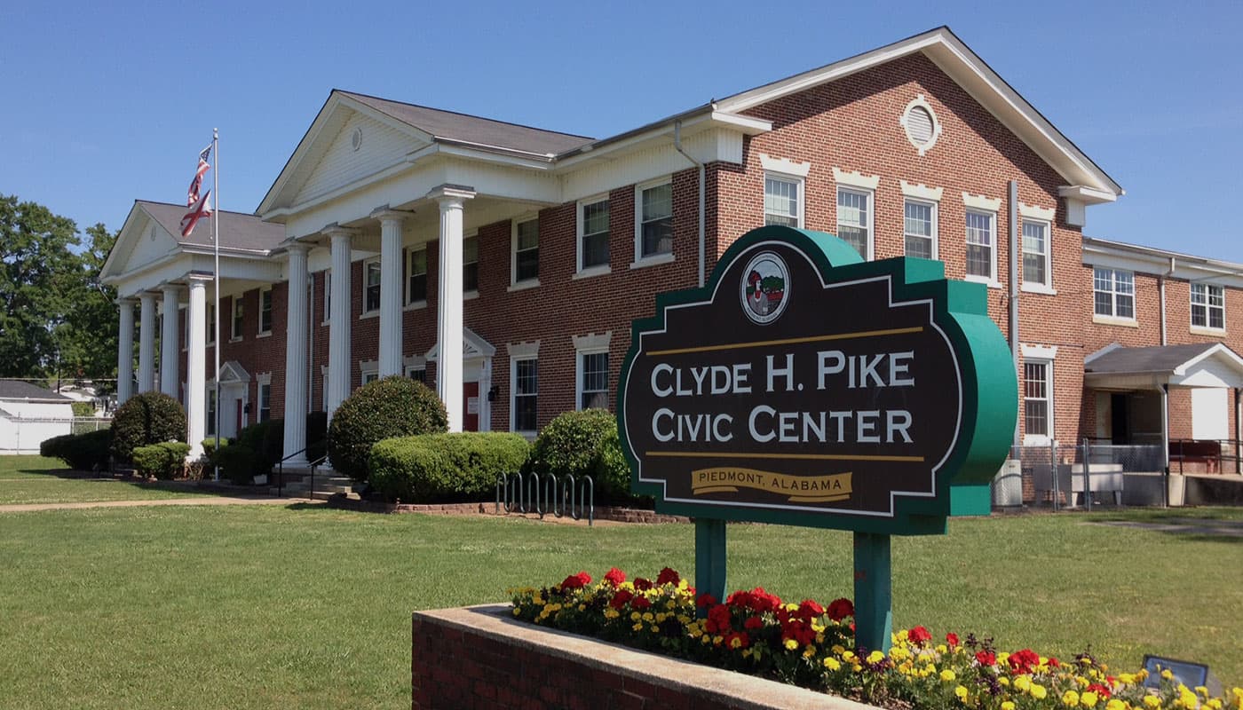 Clyde H Pike Civic Center pickleball courts