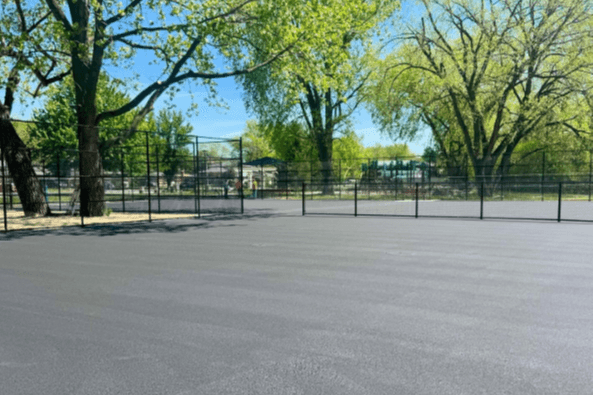 Little Wolfe pickleball courts