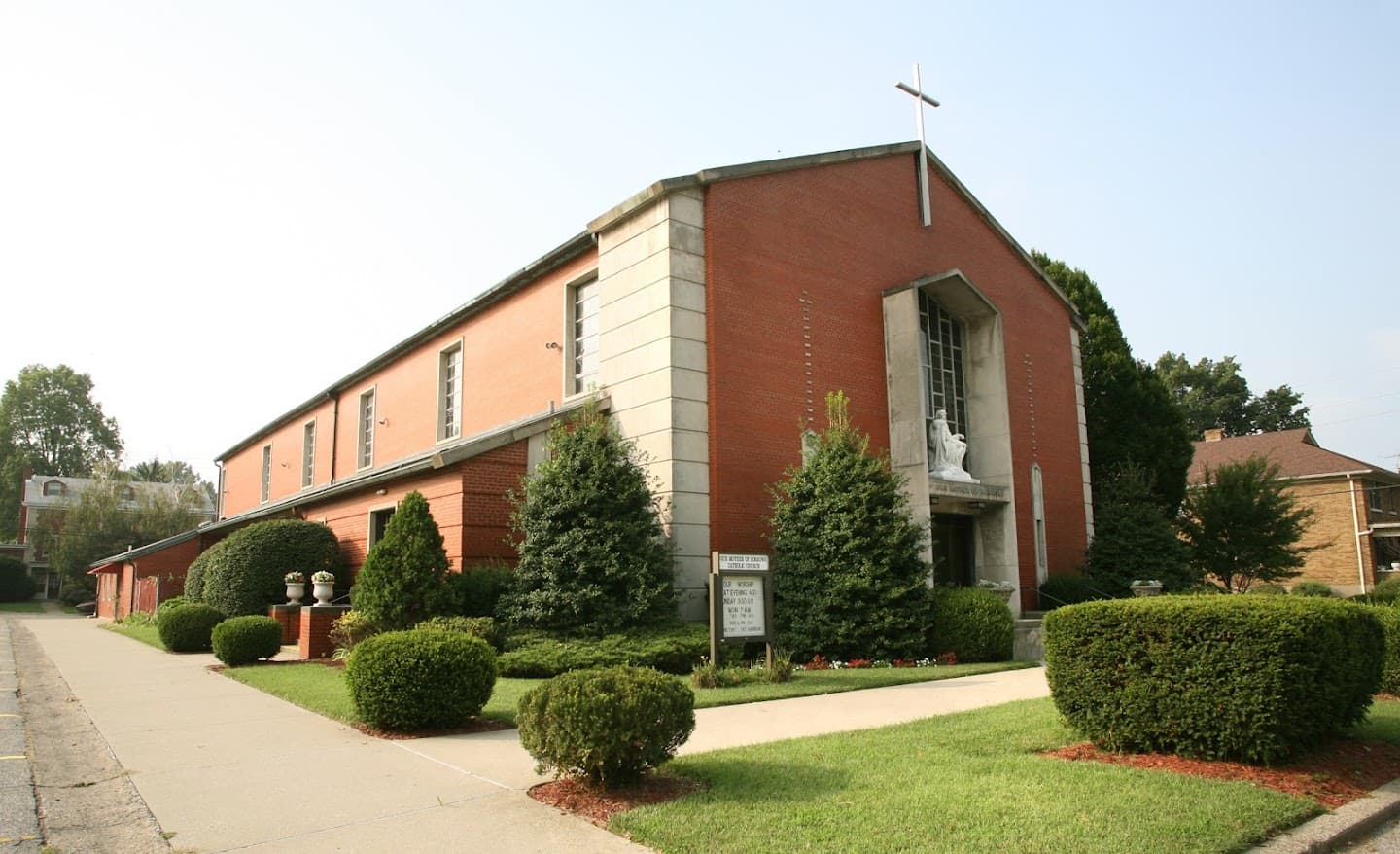 Our Mother of Sorrows Church pickleball courts