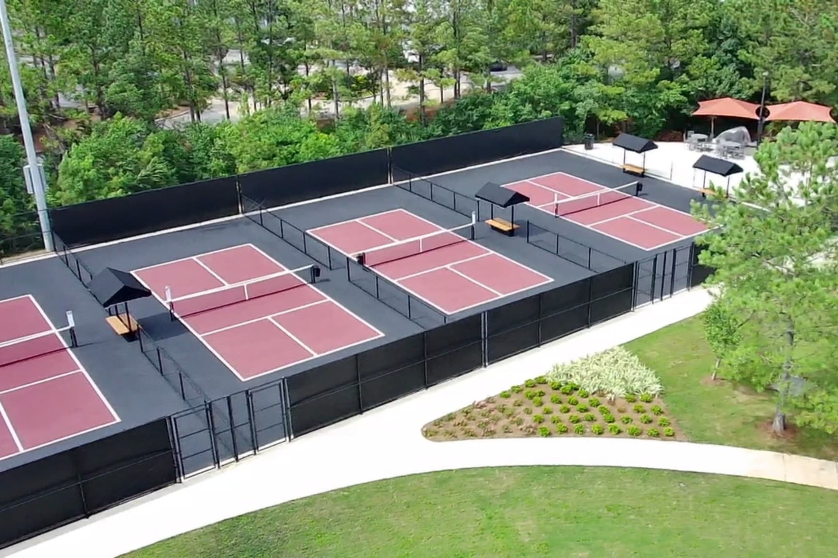 Town Center Park pickleball courts