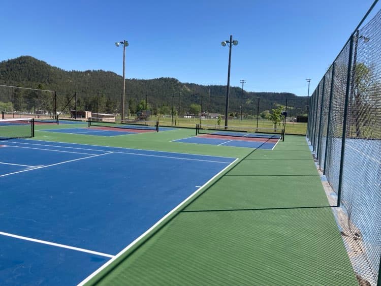 Butler Park pickleball courts