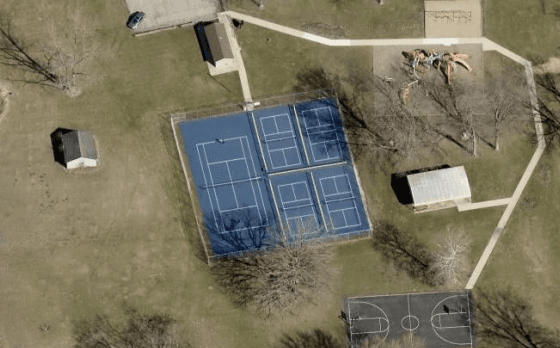 Kelly Park pickleball courts
