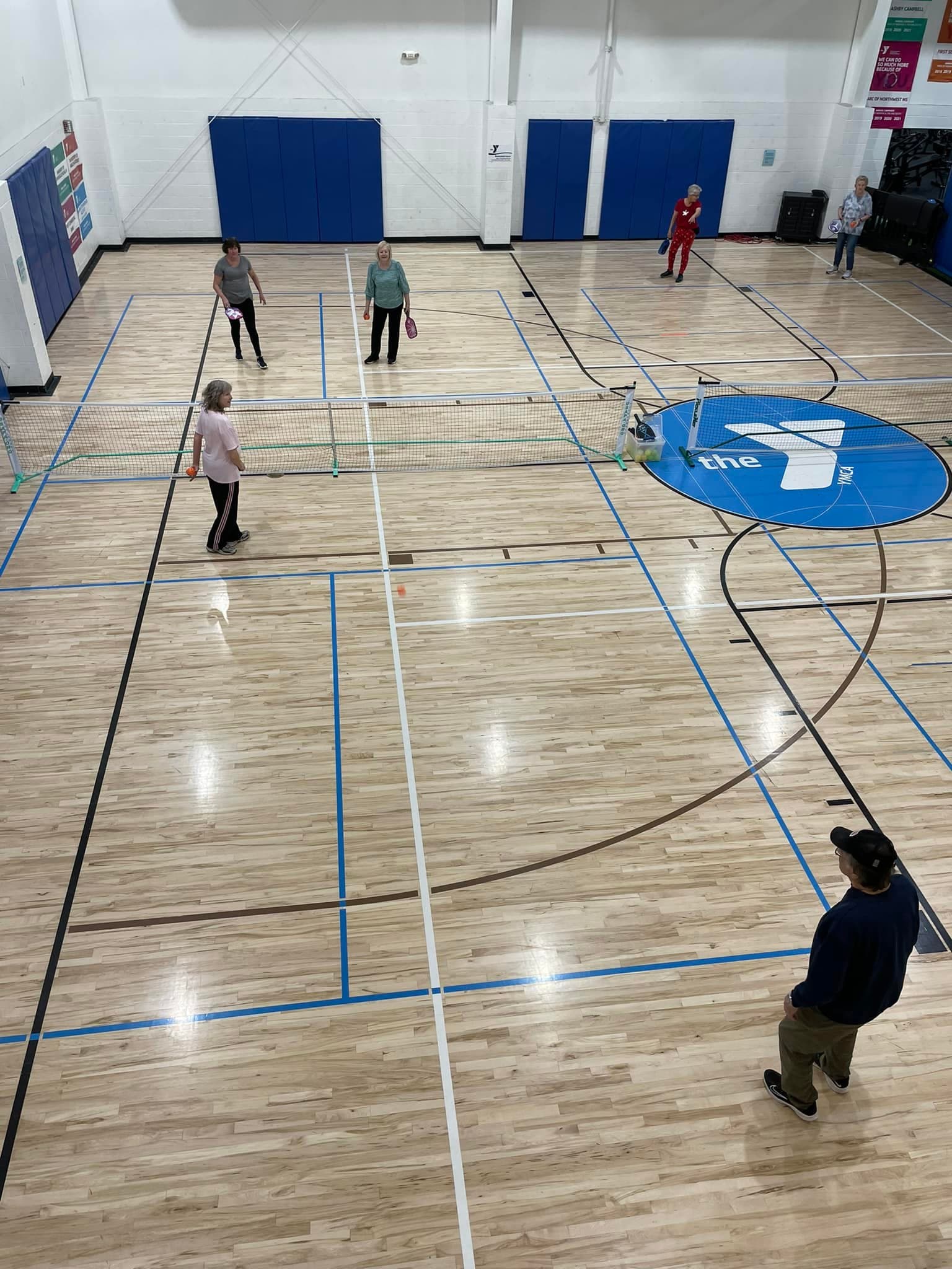 Olive Branch YMCA pickleball courts