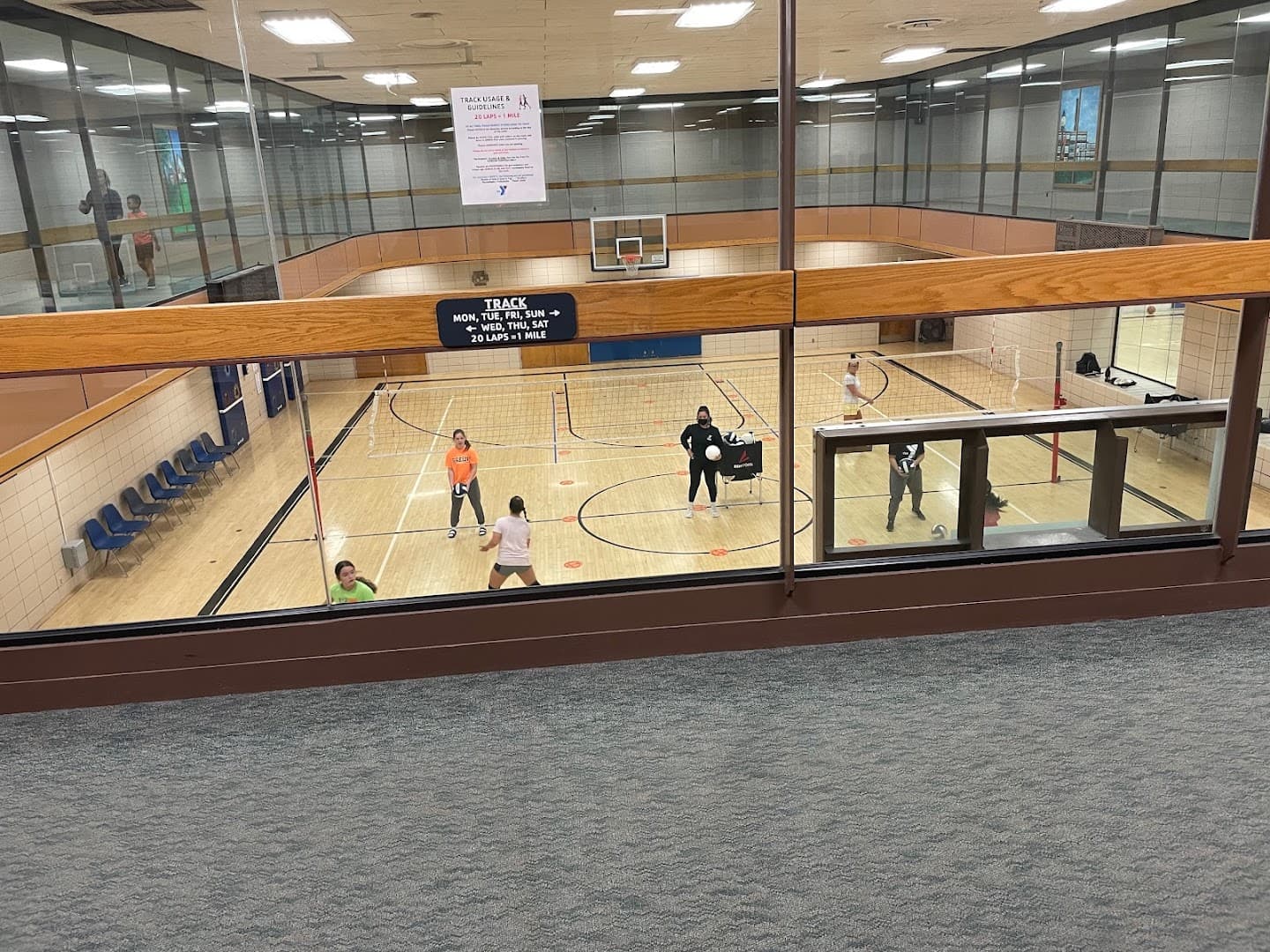 North Canton YMCA pickleball courts