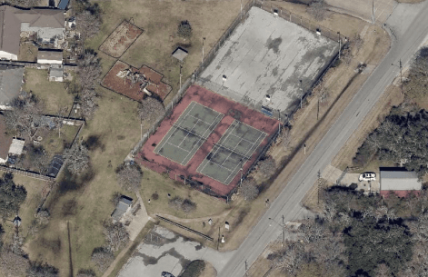 Baybrook Park pickleball courts