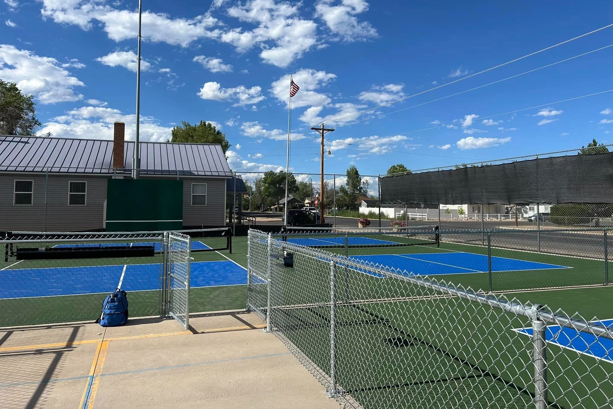 Roosevelt Central Park pickleball courts