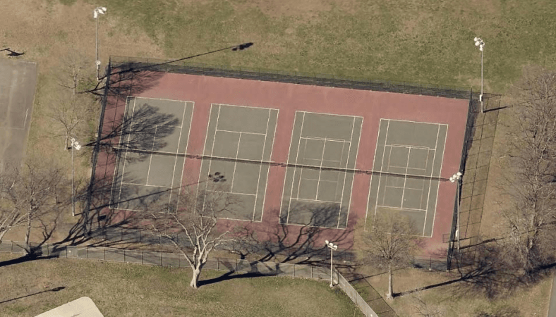 Rahway River Park pickleball courts