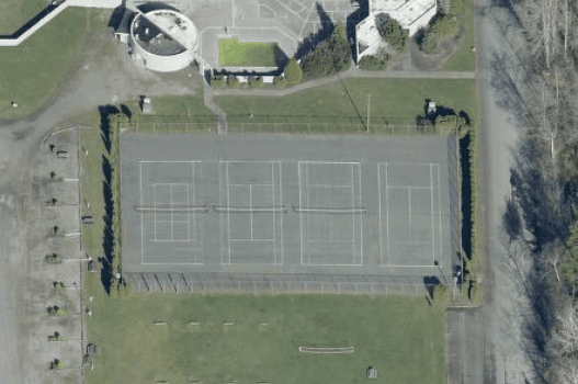 BP pickleball courts