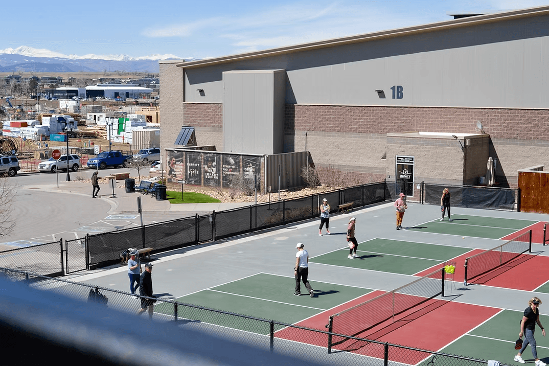 Blue Sport Stable pickleball courts