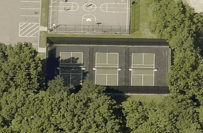 Brookhaven Aquatic Center pickleball courts